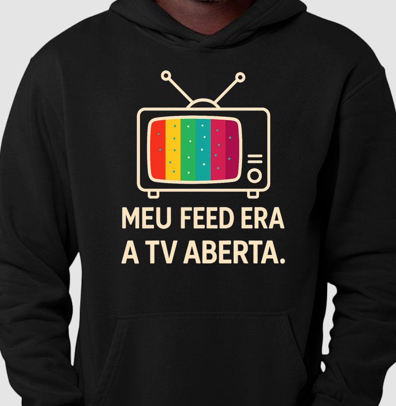 Meu feed era a Tv