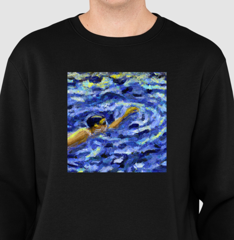 NADADOR VAN GOGH