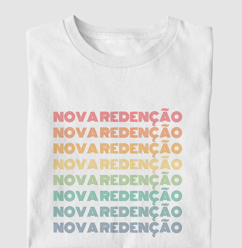 Nova Redenção Letreiro Retrô