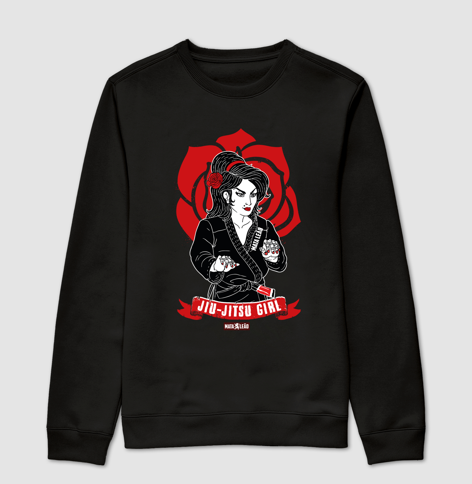 Camiseta Jiu-Jitsu Girl Old School