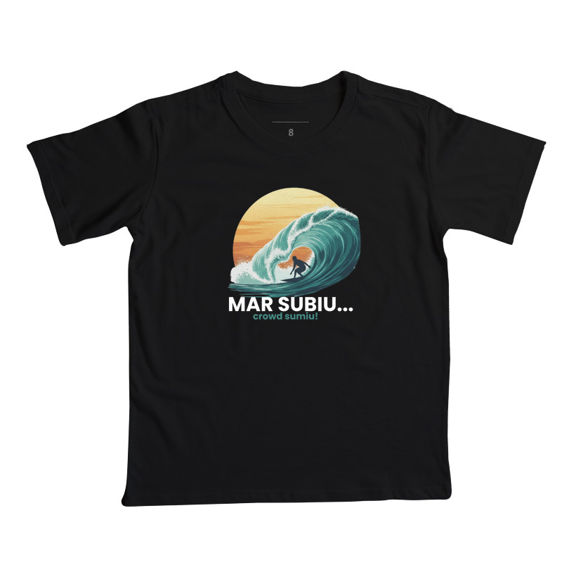 Mar subiu... Crowd sumiu!