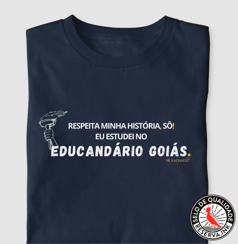 Estudei no Educandário Goiás