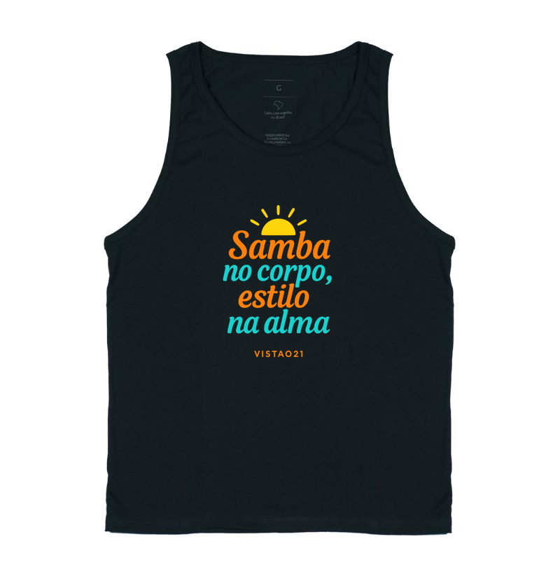 Camiseta Samba na Alma