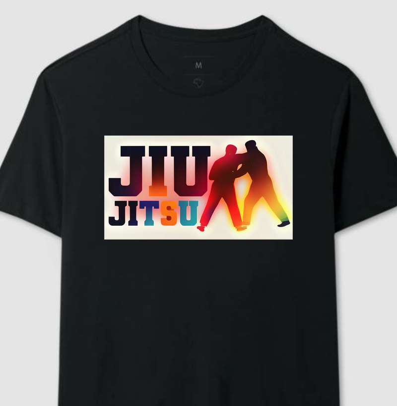 Camiseta Jiu Jitsu Abstract - Qualidade Reserva
