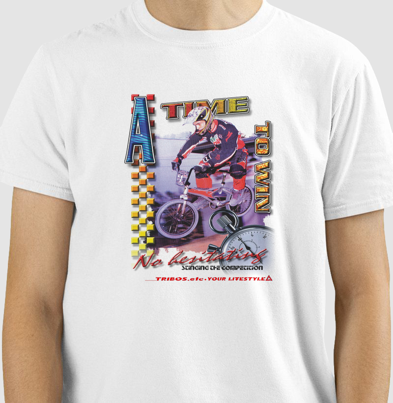 CAMISETA RESERVA.INK MASCULINA E FEMININA TRIBOS.etc LIFESTYLE BIKE A TIME TO WIN