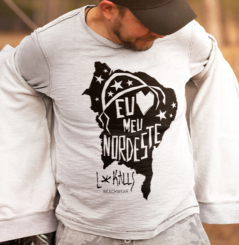 CAMISETA AMO MEU NORDESTE