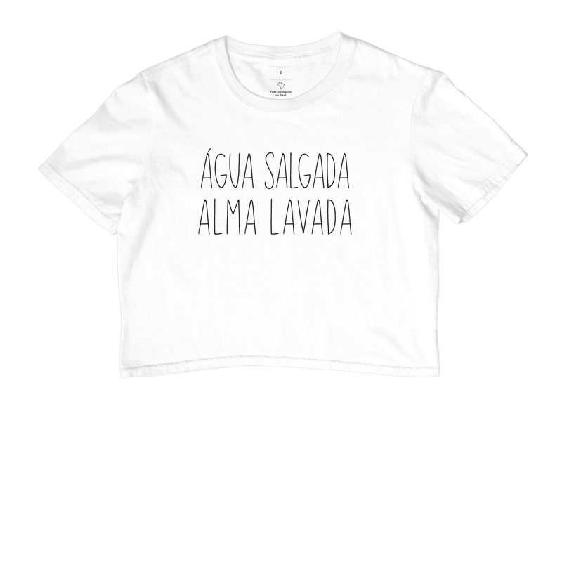 Água Salgada, Alma Lavada - Camiseta