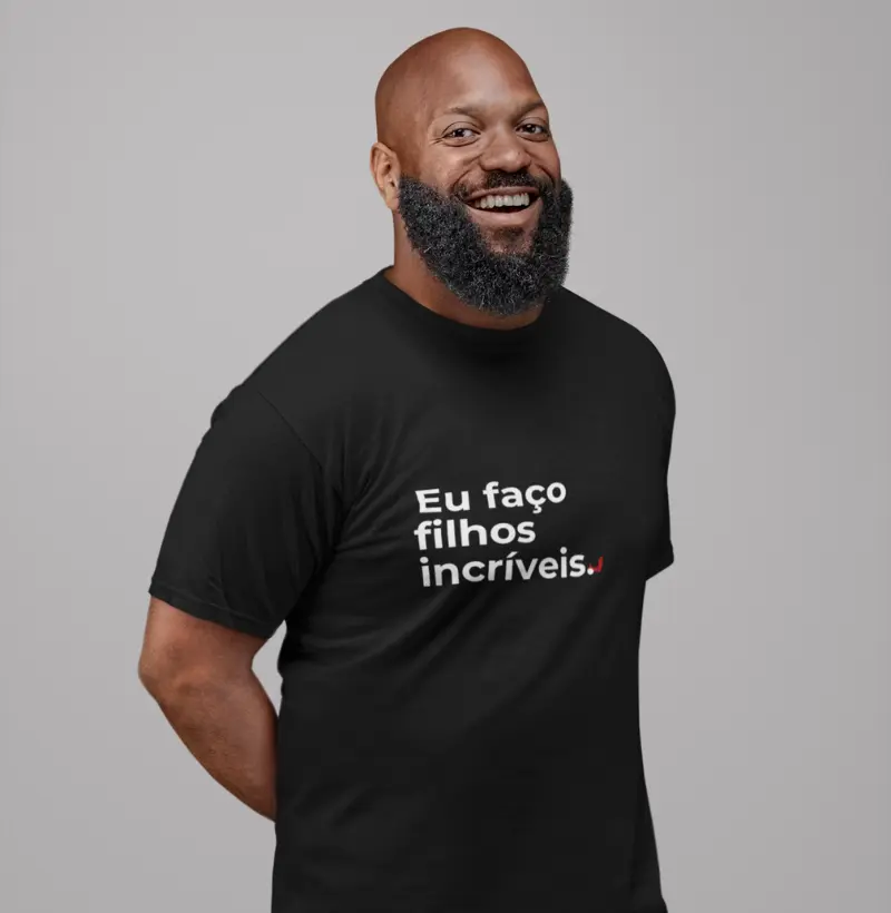 Camiseta Faço Filhos Incríveis
