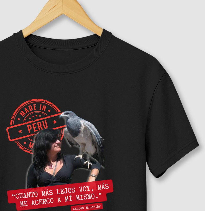 Camiseta personalizada viagem Peru