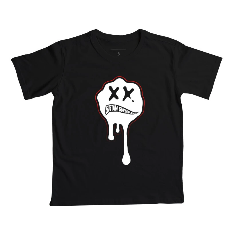 CAMISA SUETAM INFANTIL ROSTO DERRETIDO