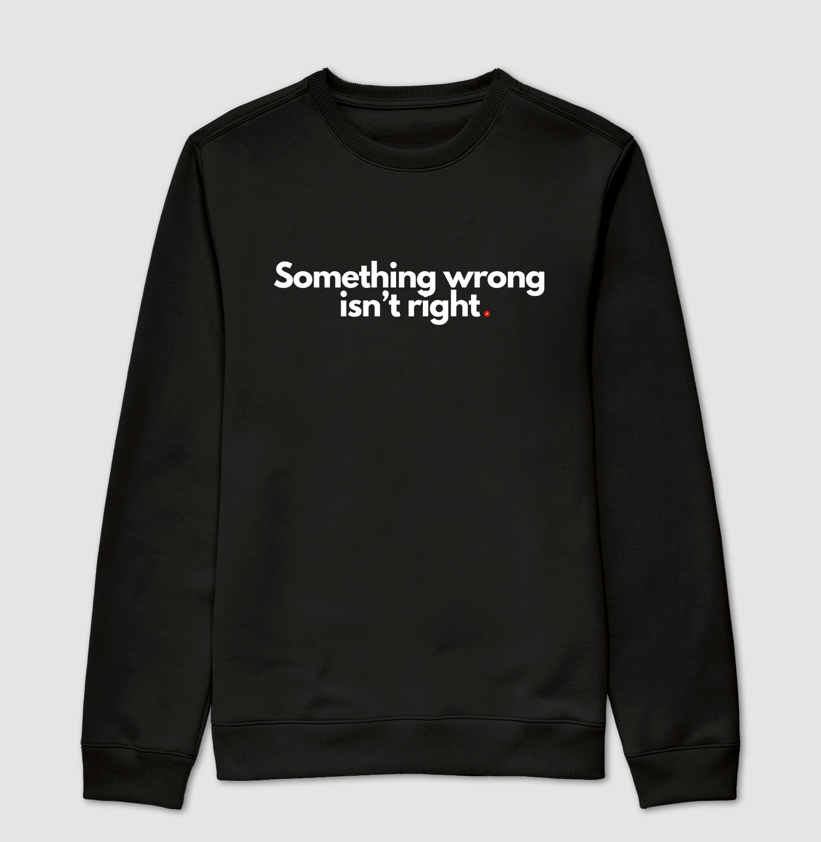 Something wrong isn’t right | Algo de errado não está certo