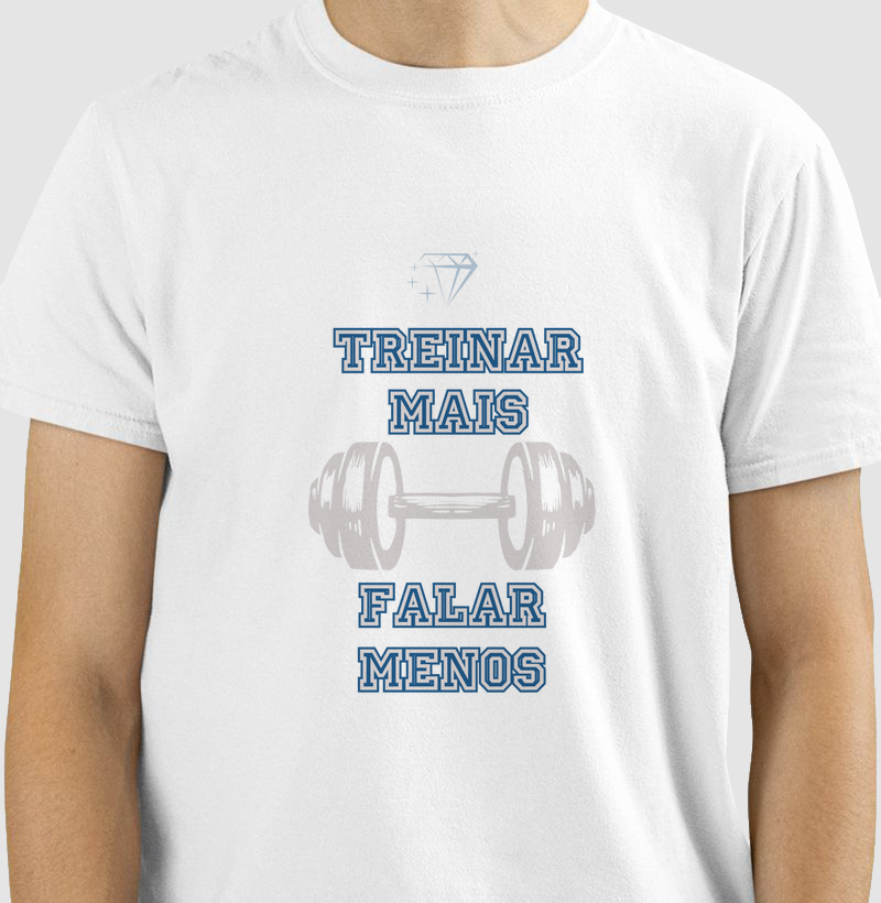 Camiseta Treinar mais