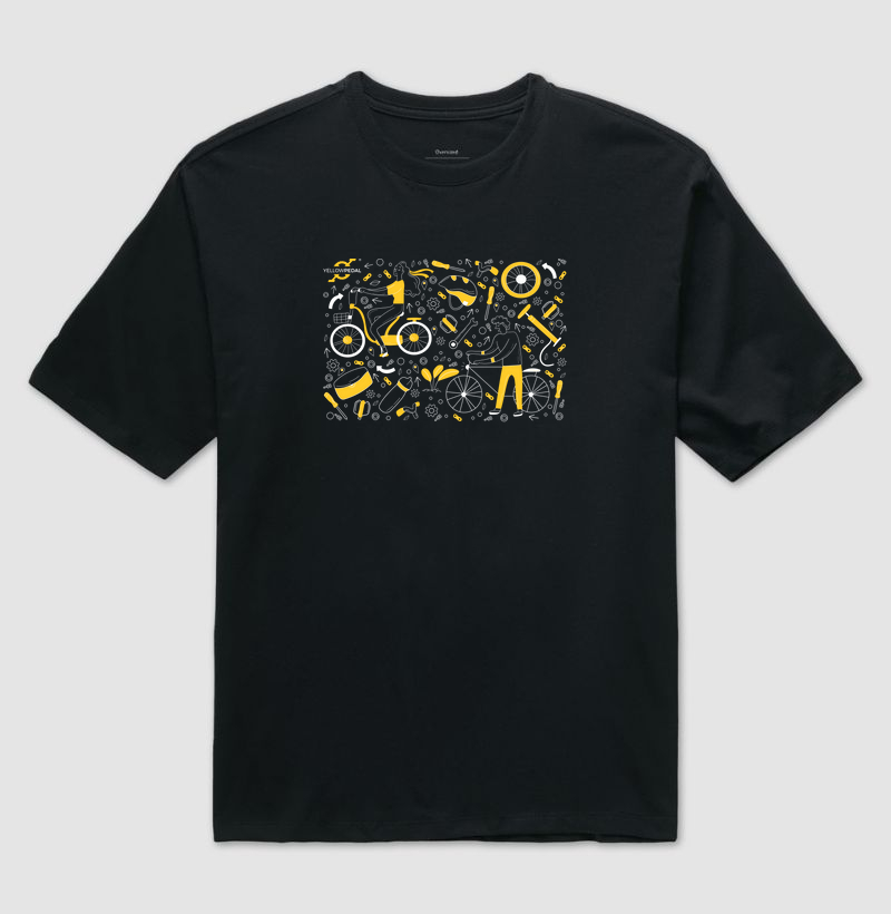 CAMISETA OVERSIZED YELLOWPEDAL CASAL