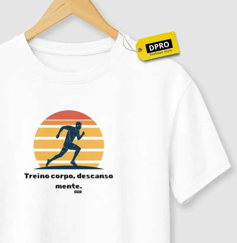 Treino corpo, descanso mente.