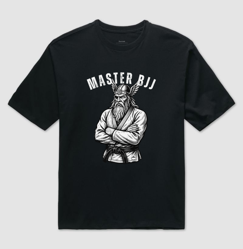 Camiseta Oversized Master BJJ