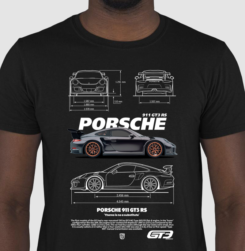 Camiseta 911 GT3 RS