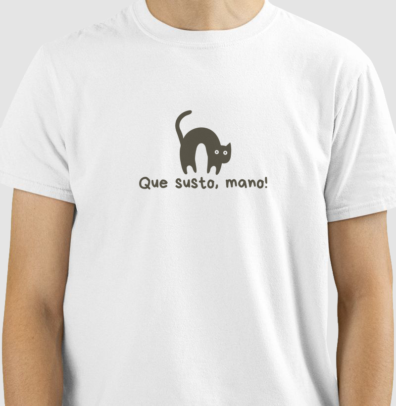 Camiseta Que susto, mano!