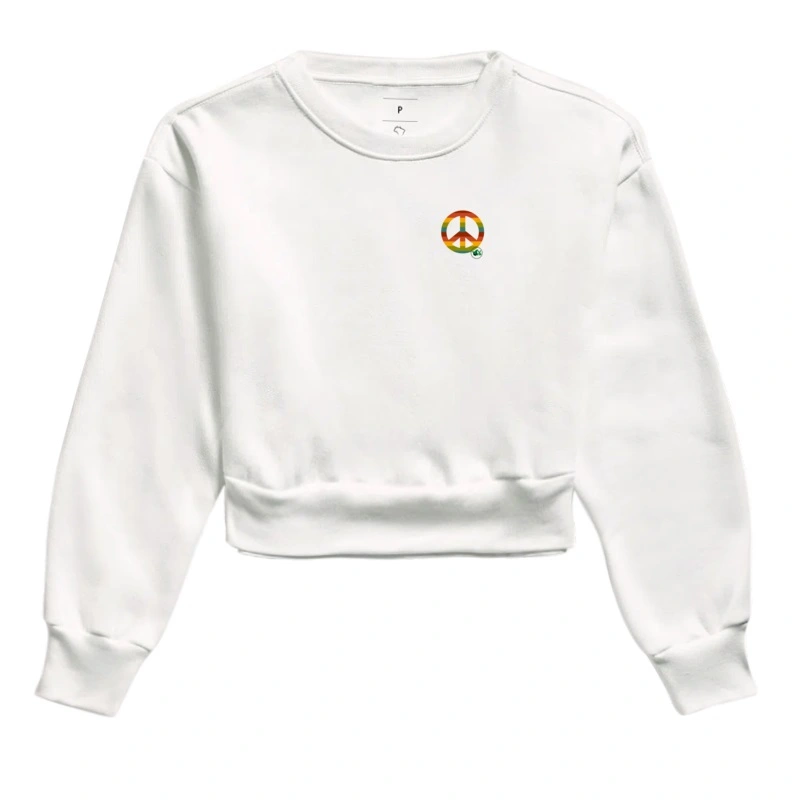 moletom cropped estampado