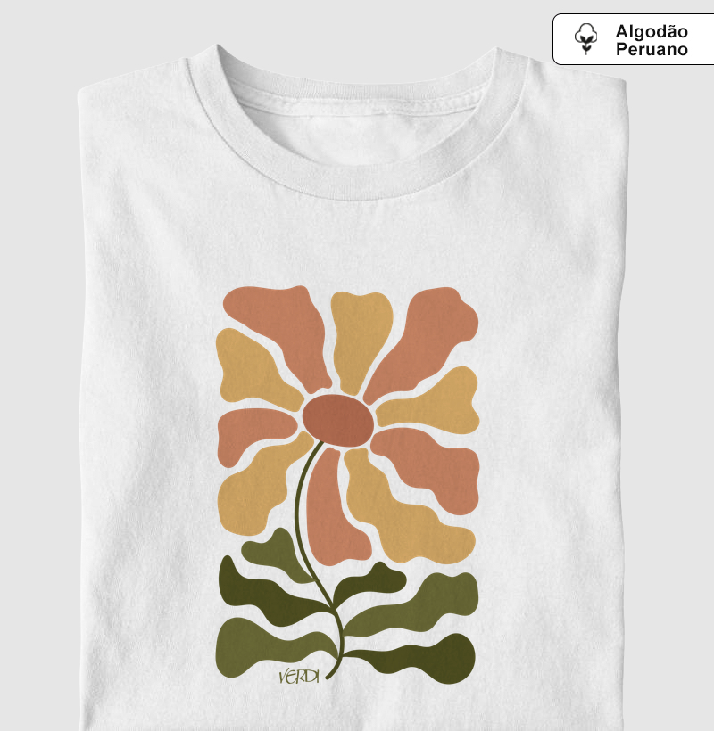 Flor estilizada rosa