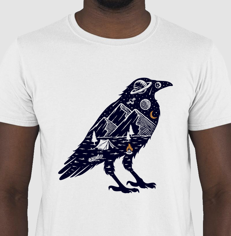 Camisa Corvo Negro