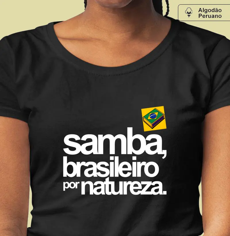 Samba, brasileiro por natureza.