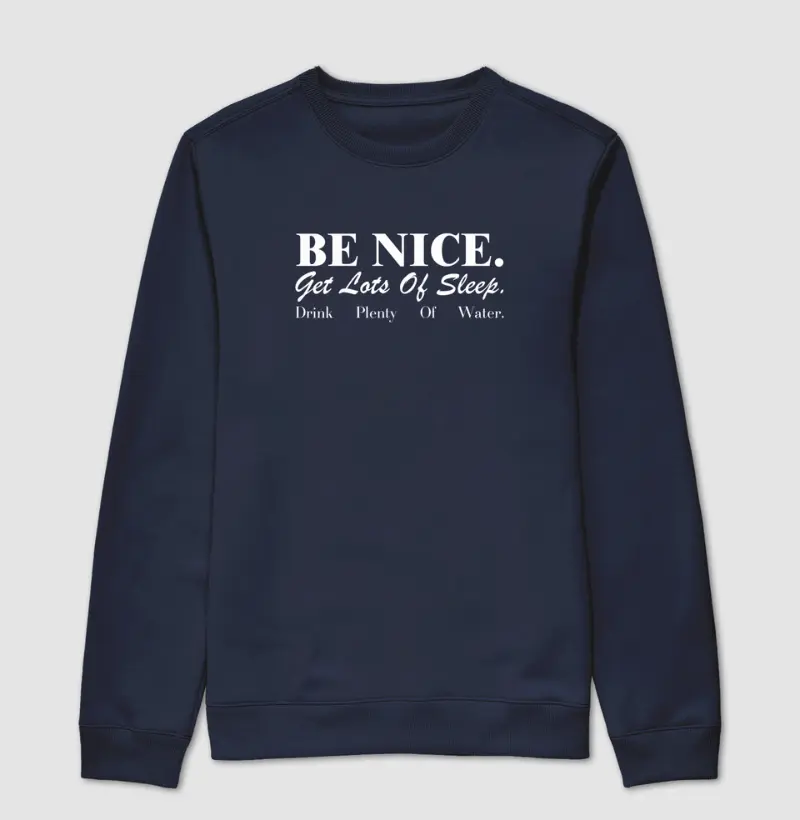 Be nice