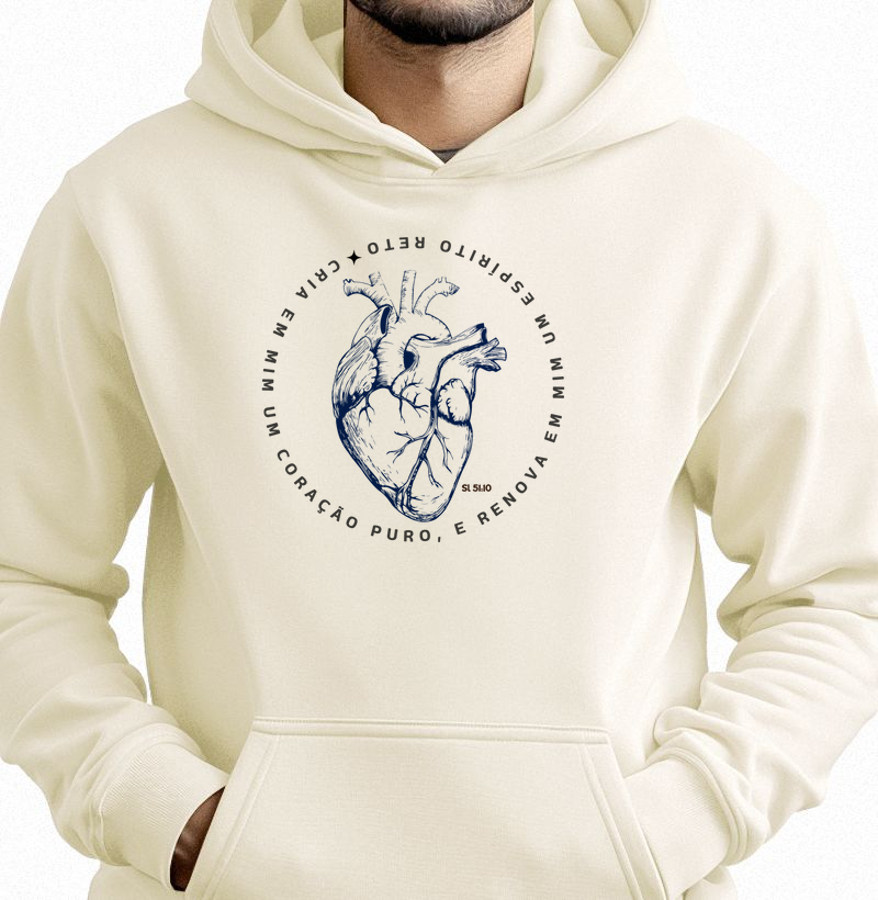 HOODIE CORAÇÃO PURO