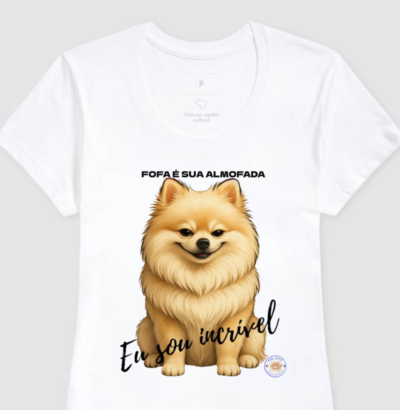 Camiseta Feminina Spitz Incrível – Coleção Emoções
