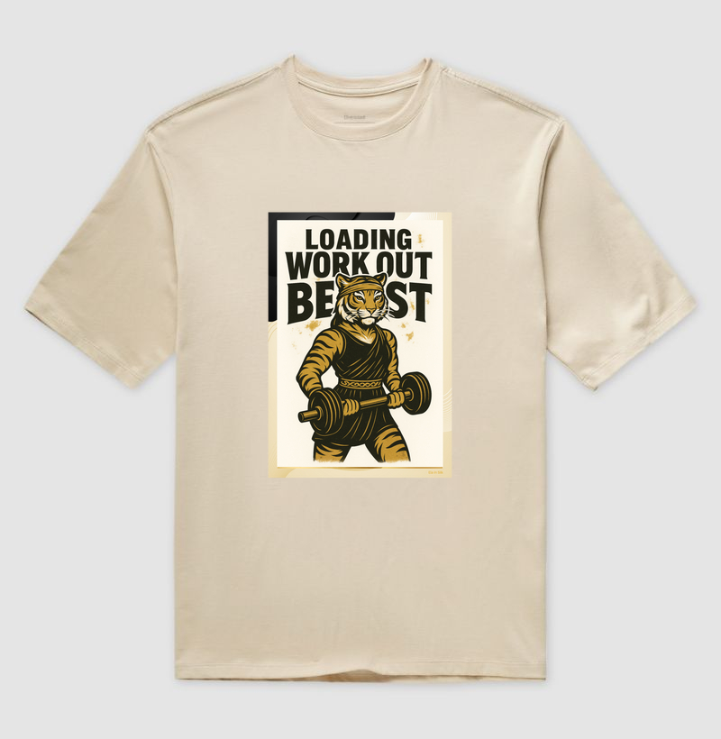 Loading work out beast - tigreza com moldura