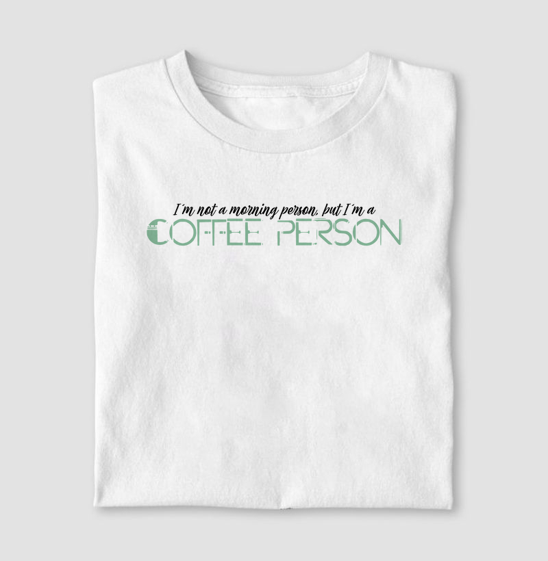 T-shirt Coffee Person 