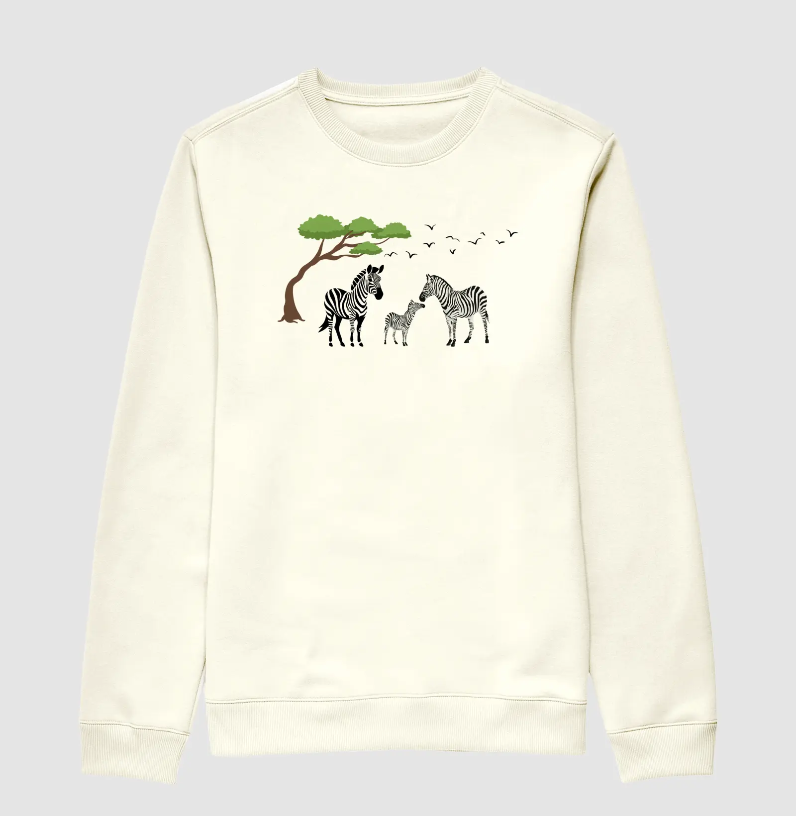 Zebras na savana