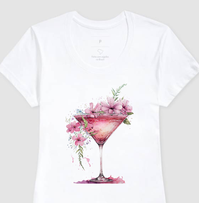 Camiseta - Floral Cheers