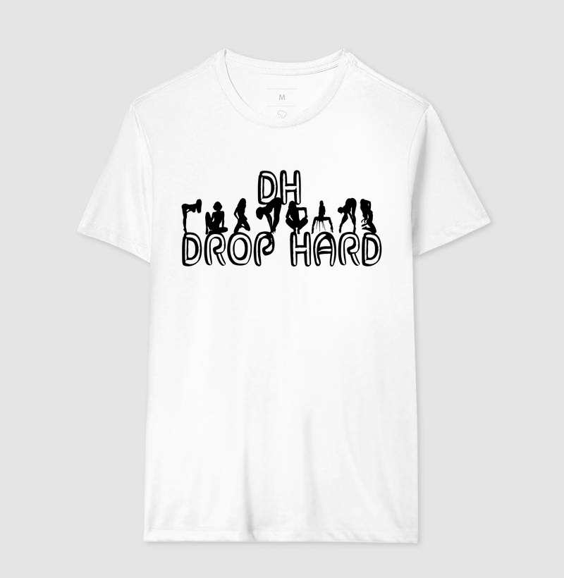Camiseta basica drop hard as minas