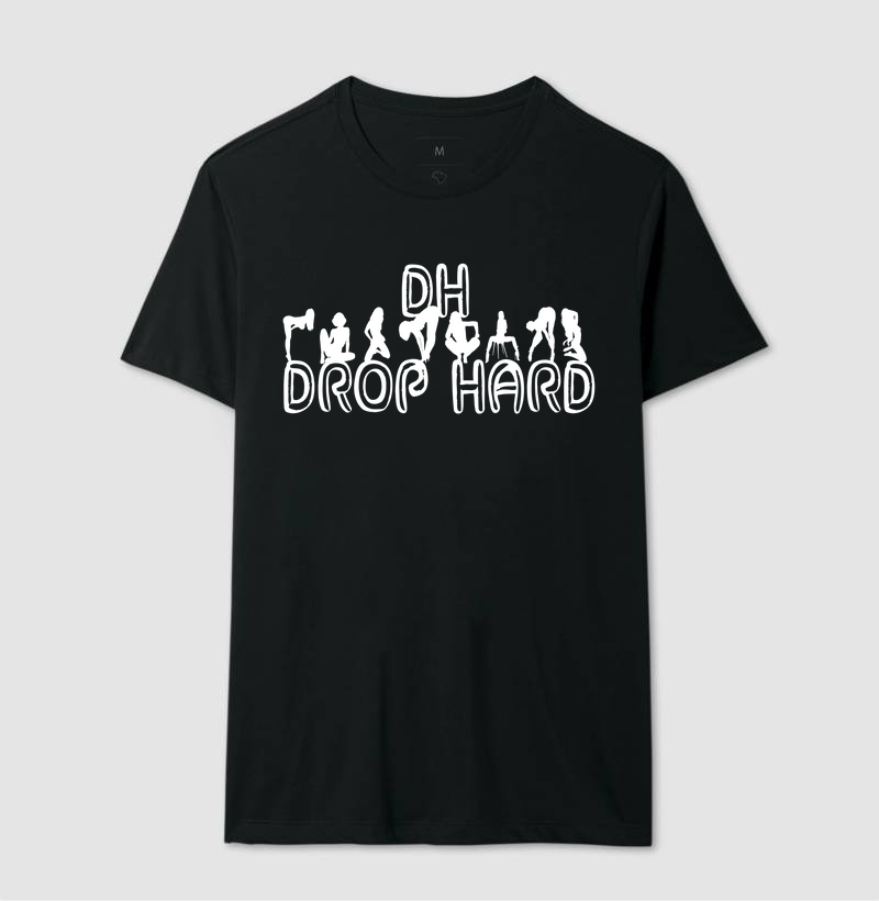 Camiseta basica drop hard as minas