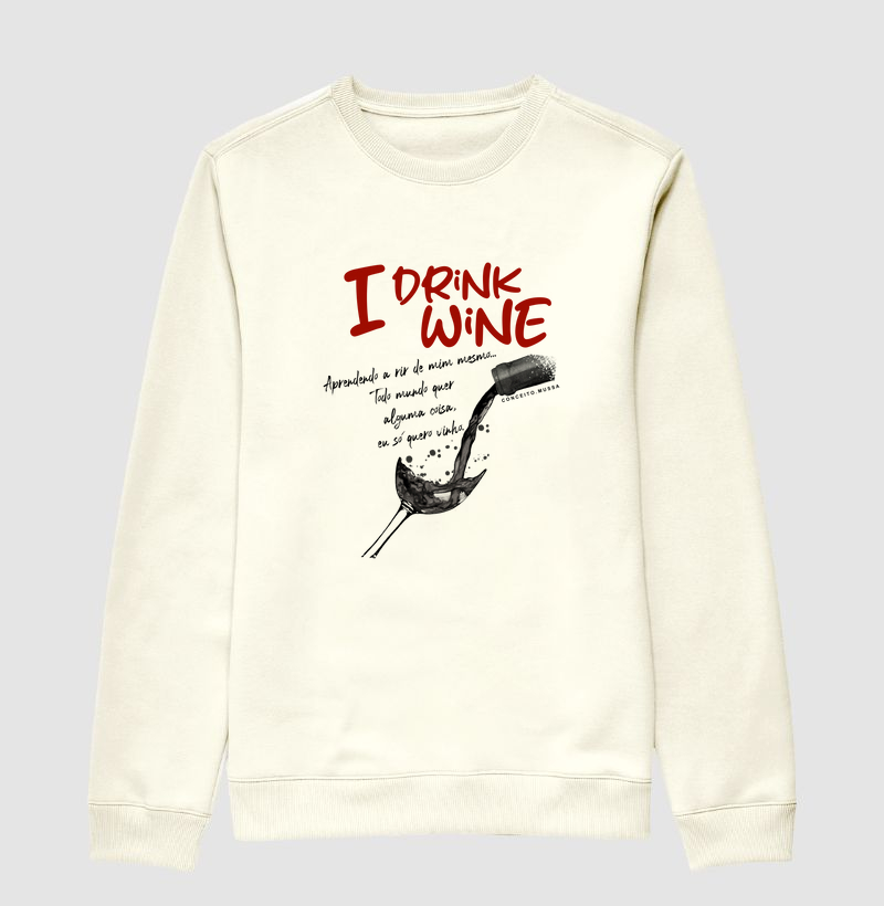 Eu bebo vinho