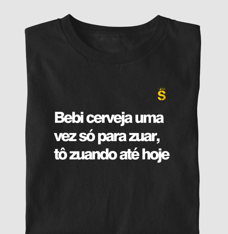 Bebi cerveja 
