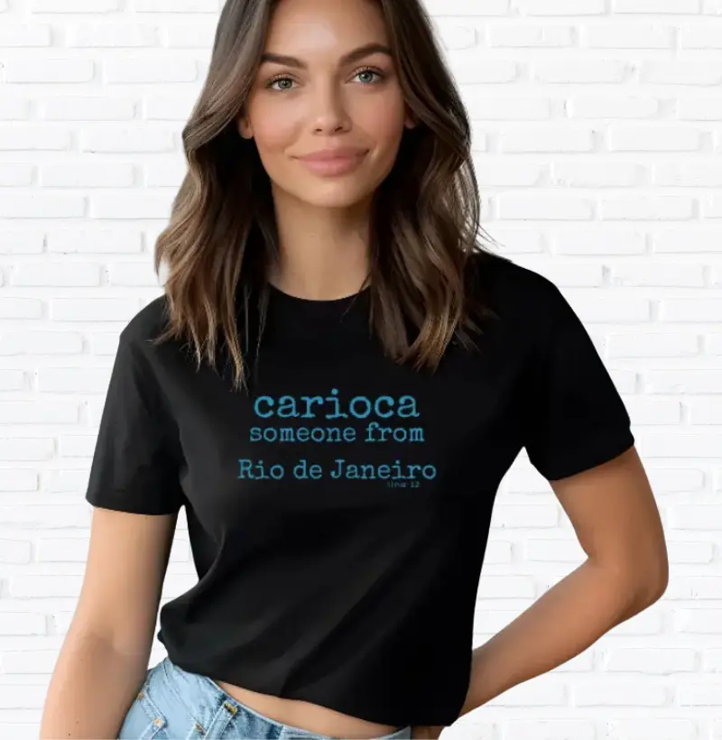 CARIOCA EM TURQUESA
