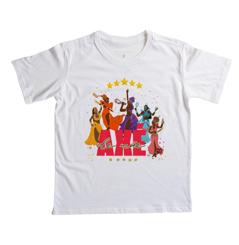 Camiseta Infantil Axé de Mãe Maria Patuá