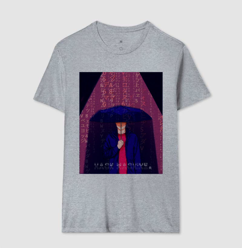 Camiseta Hacker Chuva Codificada – Hack Machine / HackTribes™