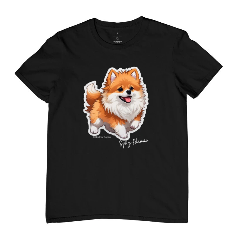 Sticker spitz orange & white