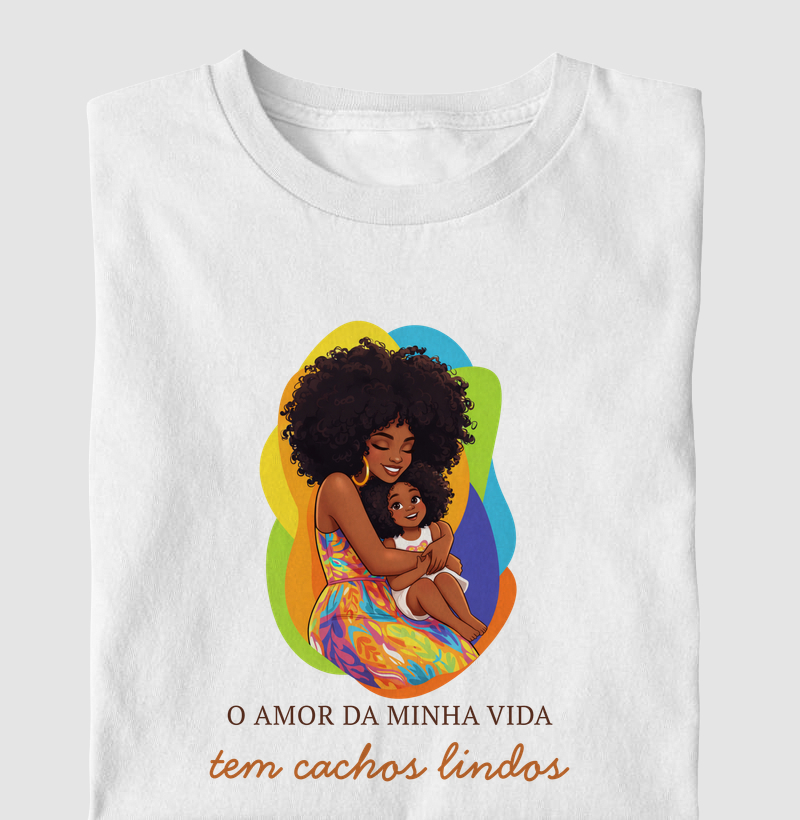 O Amor Da Minha Vida Tem Cachos Lindos.