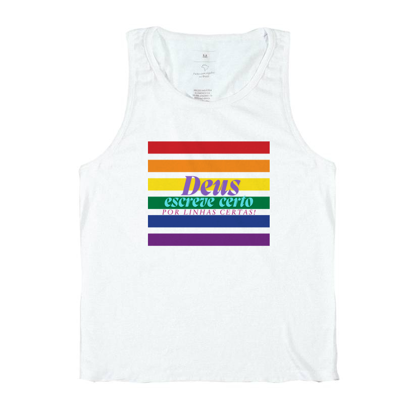 Camiseta Deus Escreve Certo