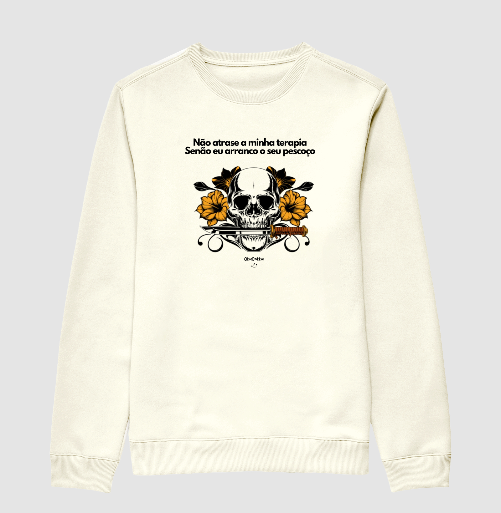 Não atrase a minha terapia senão eu arranco o seu pescoço