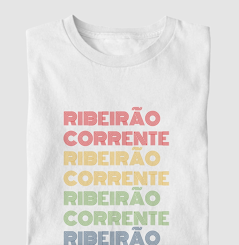 Ribeirão Corrente Letreiro Retrô
