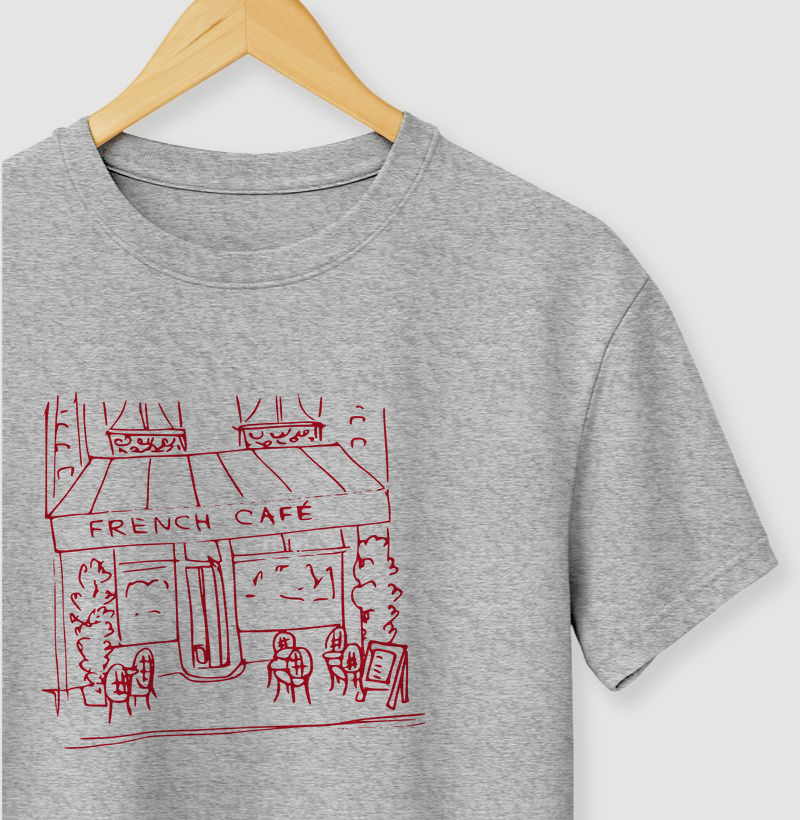 Camiseta French Café Red