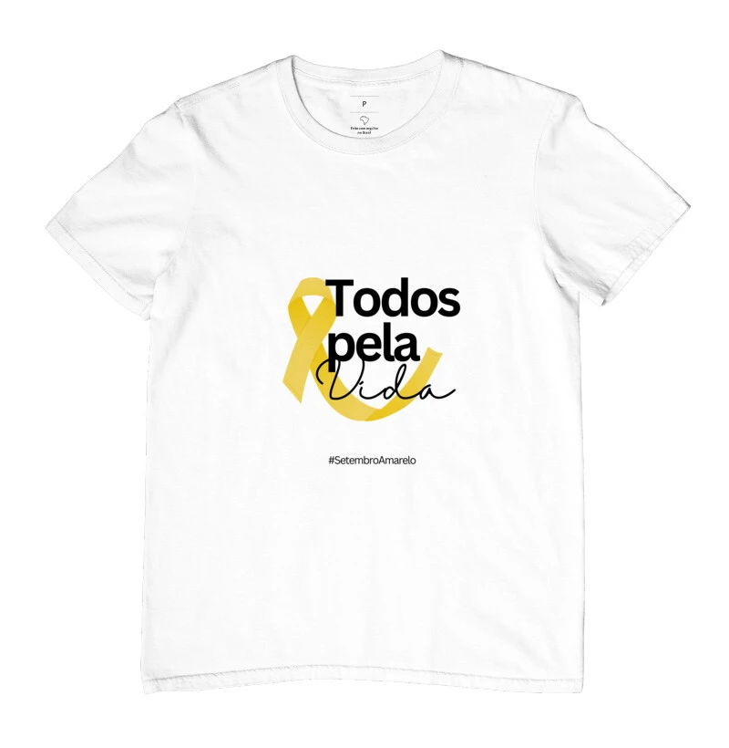 Camiseta Todos Pela Vida