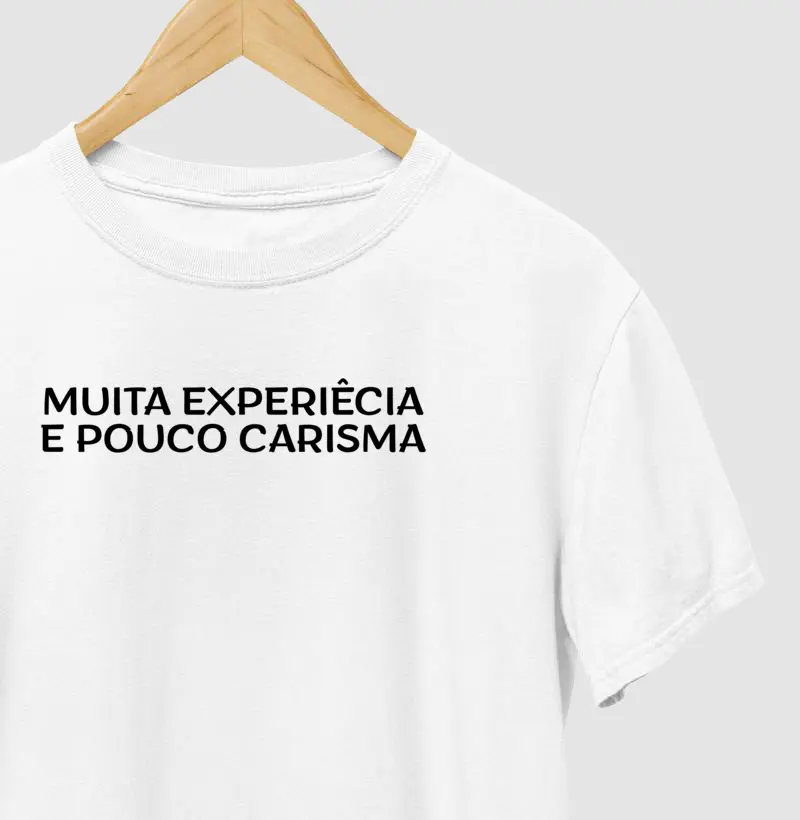 Muita experiência e pouco carisma