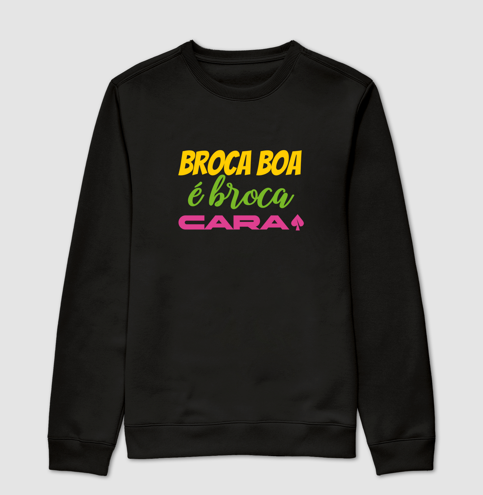 Broca boa é broca cara 