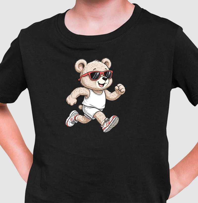 Runner Bear - sunglasses