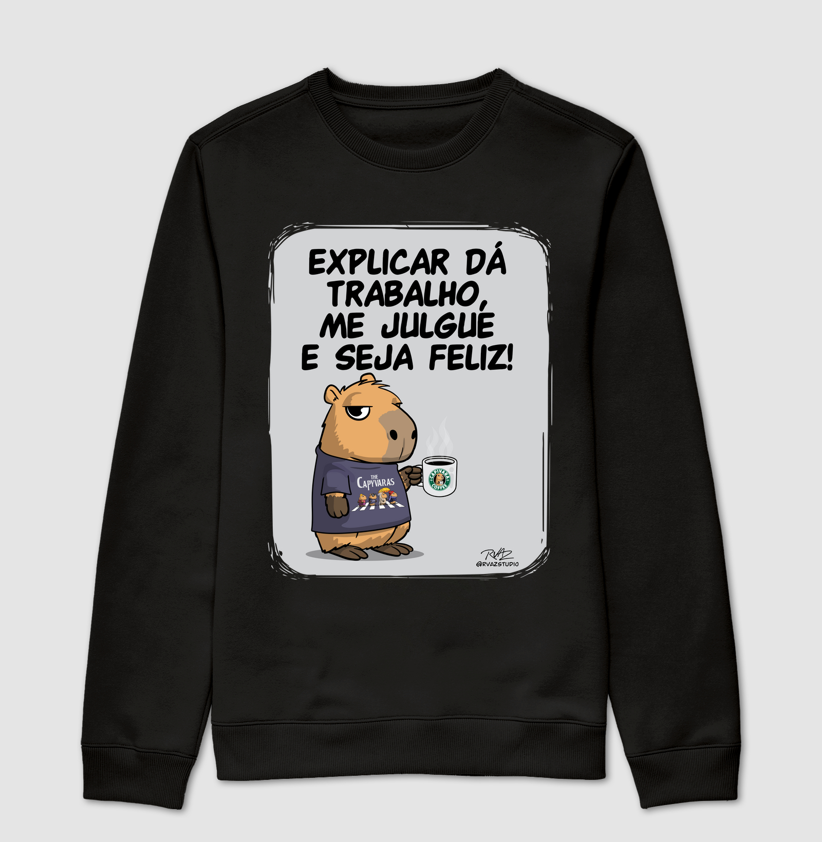 Camiseta Capivara me julgue